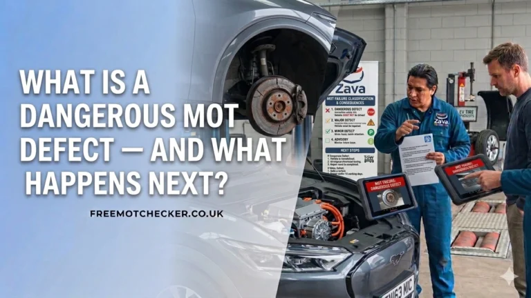 What Is a Dangerous MOT Defect — and What Happens Next?
